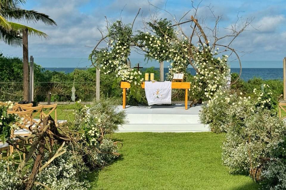 Decoração de Casamento na Prai