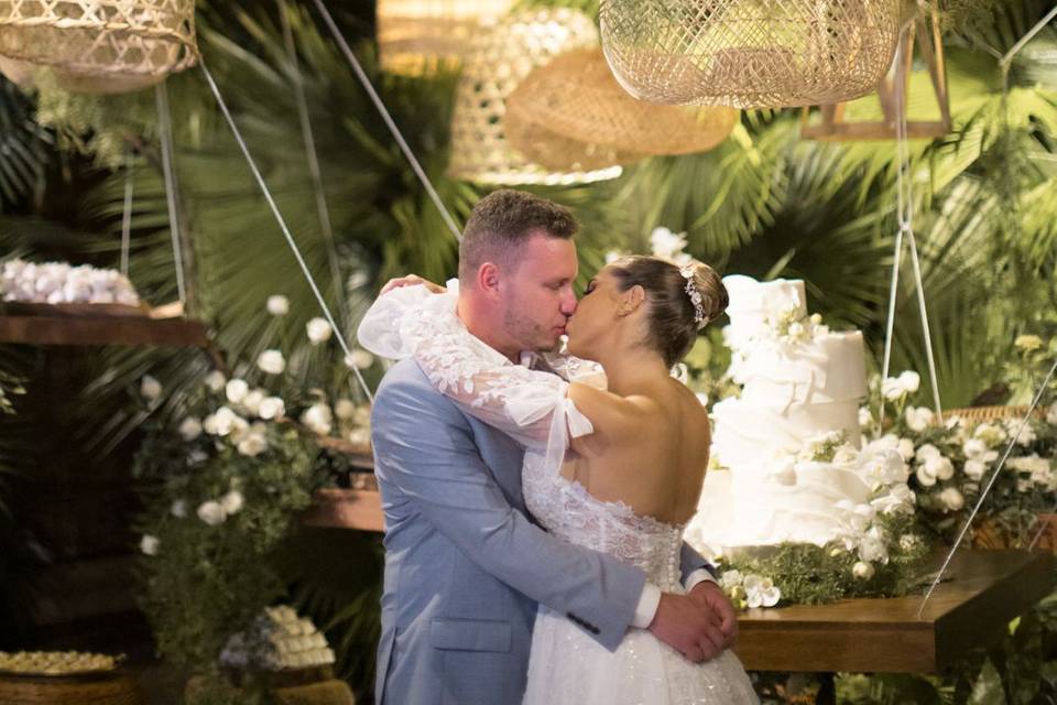 Mesa de doces para casamento