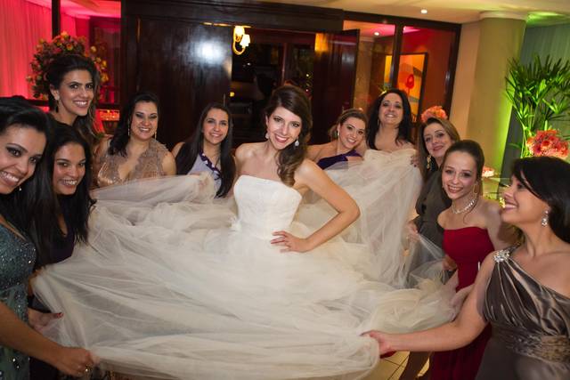 Vestido Vera Wang