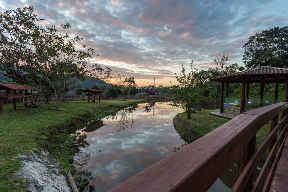 Ponte lago 1 e aquário