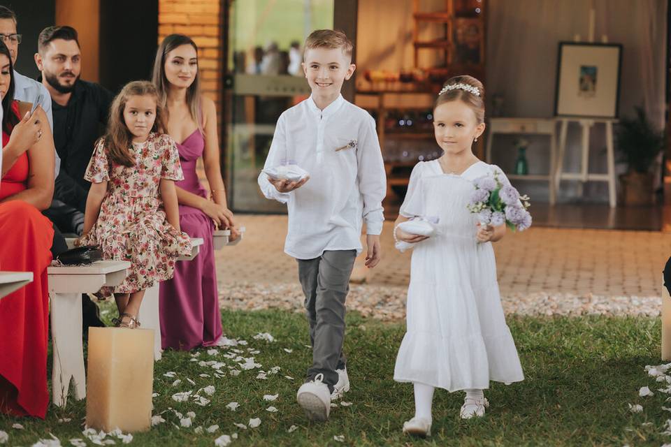 Casamento espaço terral