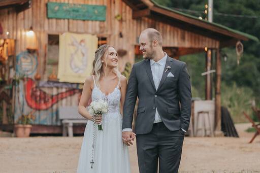 Casamento espaço terral