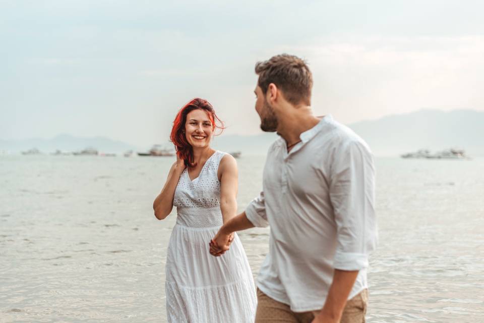 Pré Wedding na praia