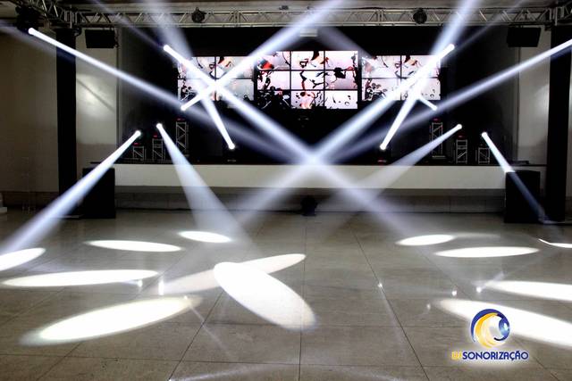 Moving heads e video wall