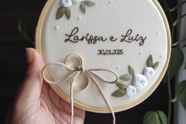 Porta Alianças Minimalista