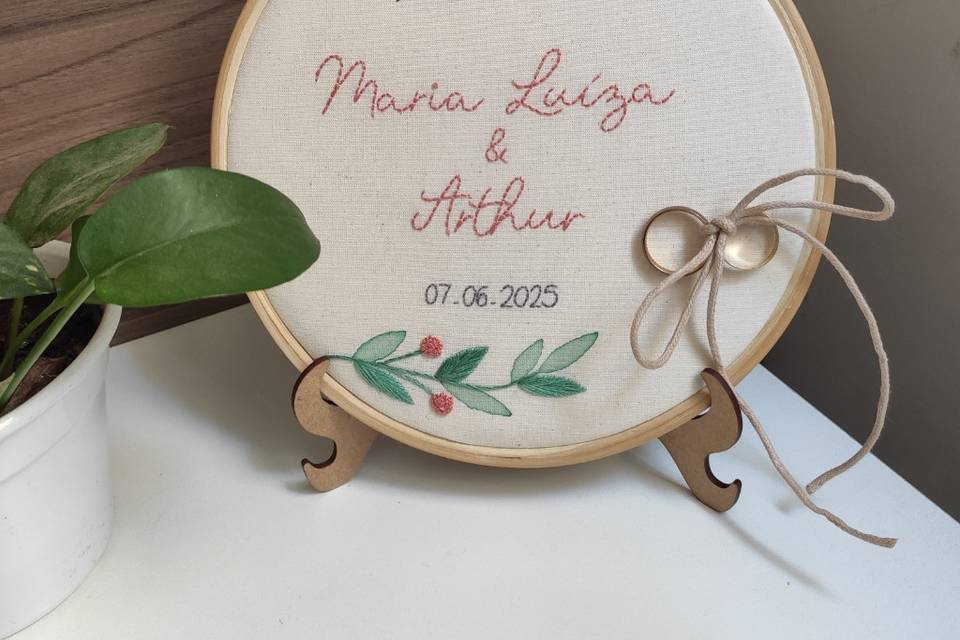 Porta Alianças Minimaliquarela