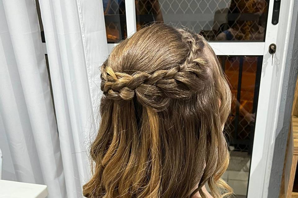 Penteado Semi-preso