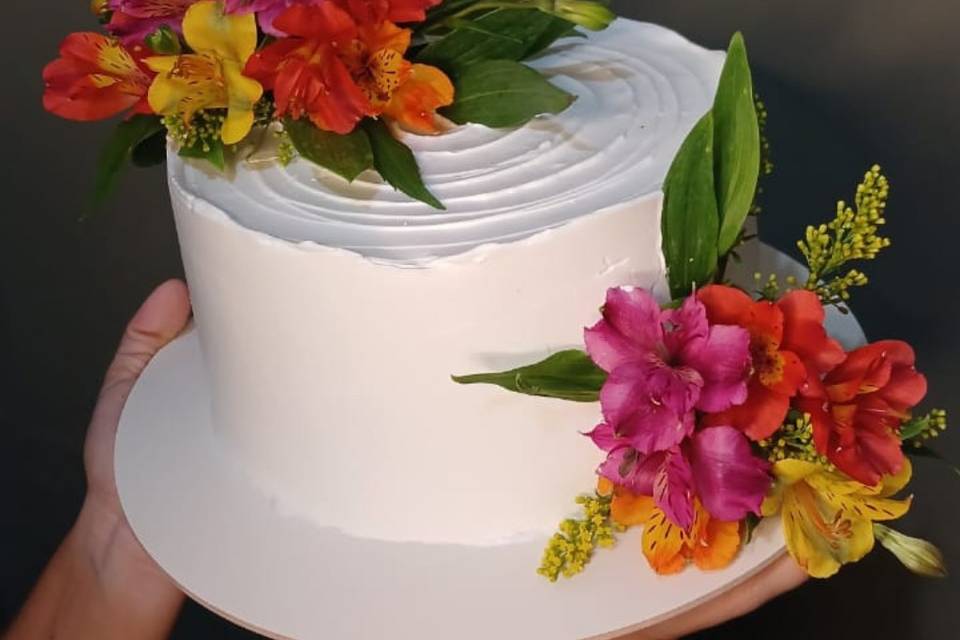 Bolo floral