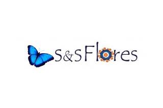 S & S Flores. Flores logo