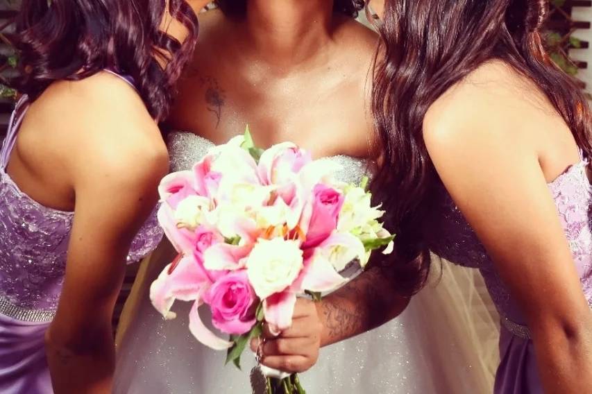 Noiva e Demoseles (filhas)