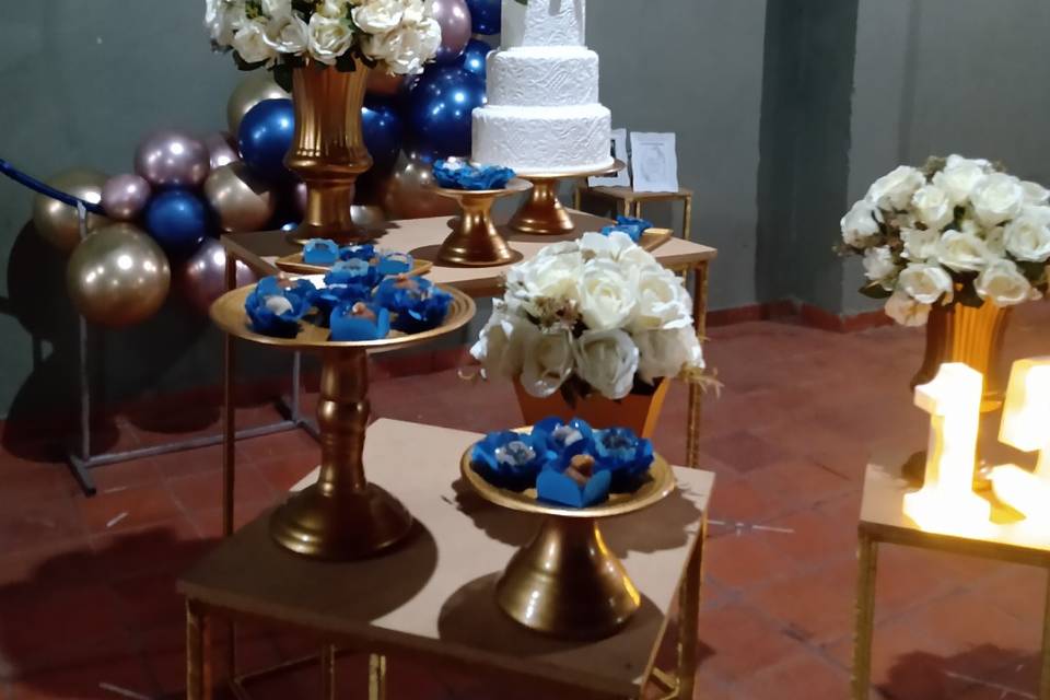 Decoração mesa principal