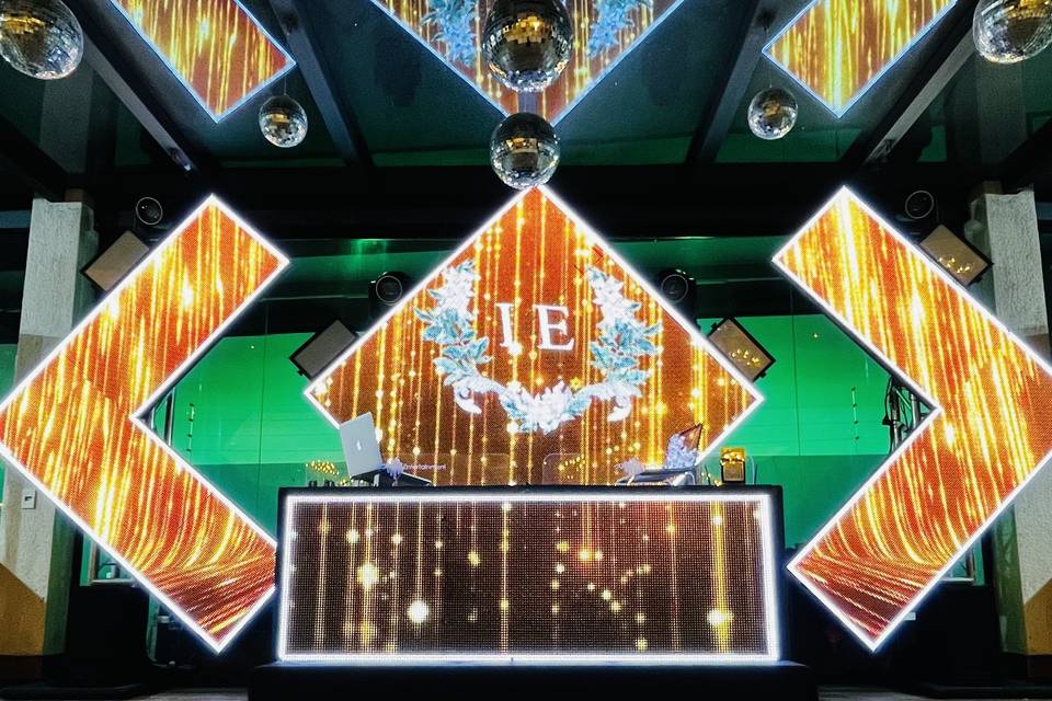 Estrutura de Painel de Led