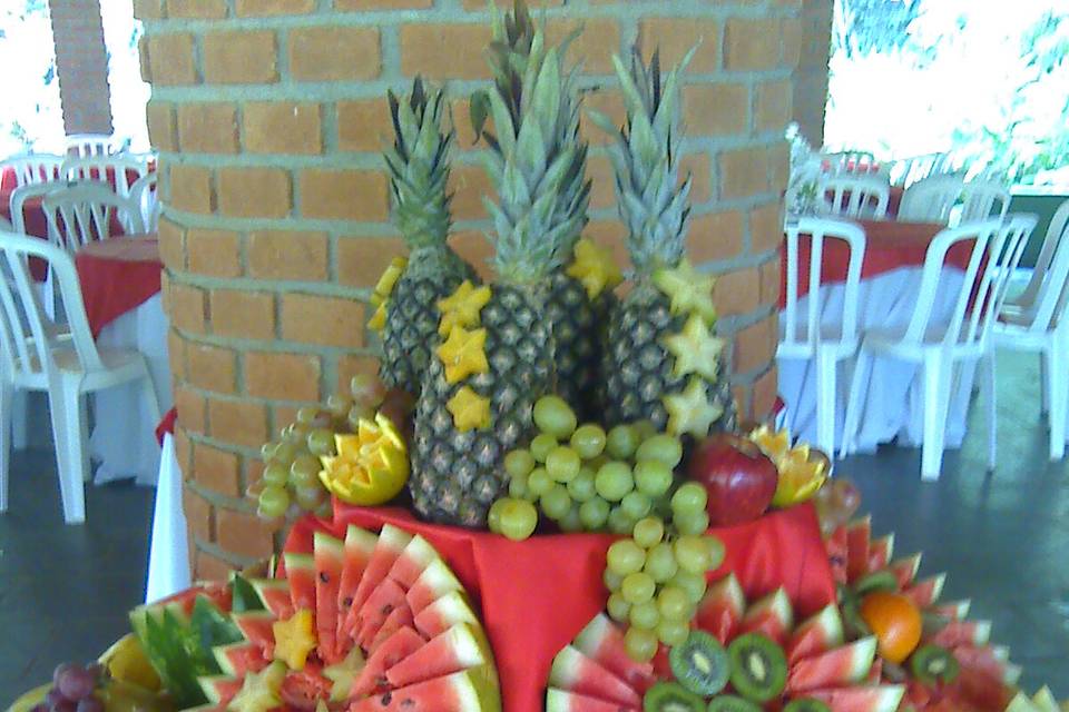 Mesa de frutas