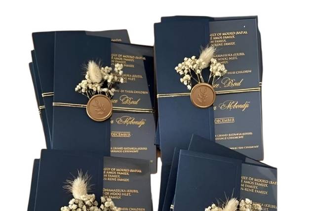 Convite de casamento