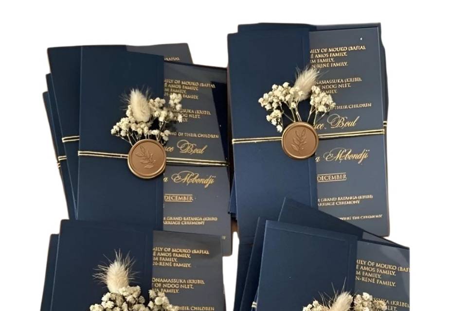 Convite de casamento