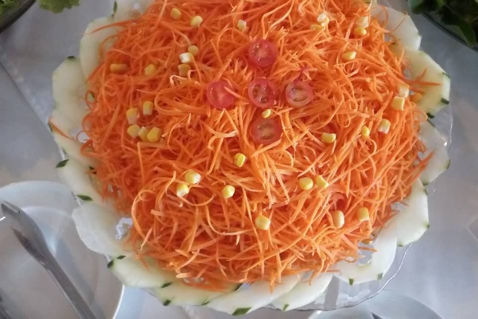 Salada de cenoura ralada
