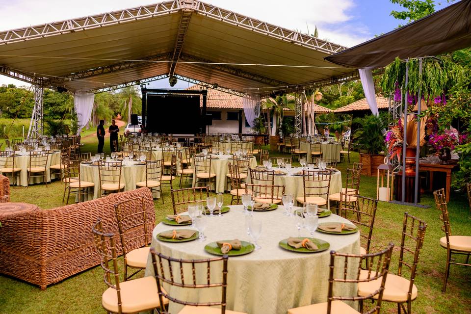 Casamento ao ar livre