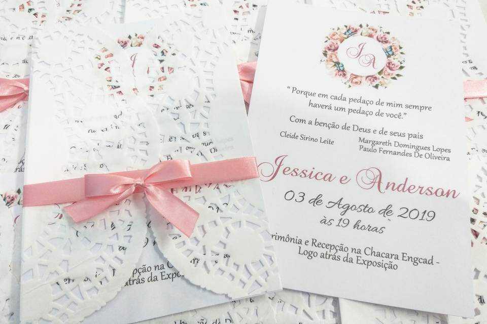 Convite de Casamento