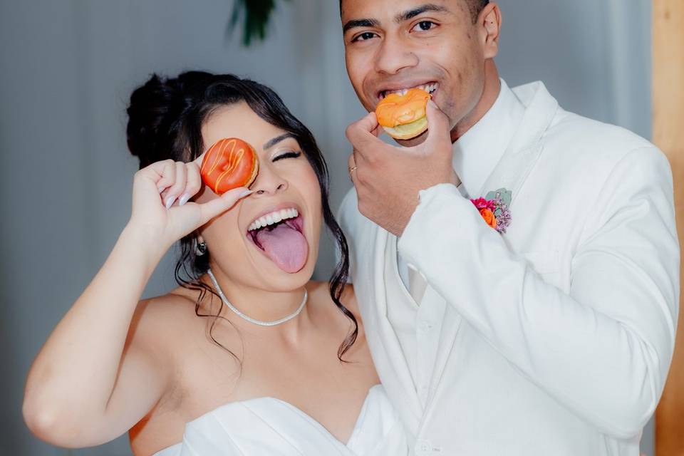 Donuts para casamento