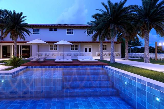 Nossa piscina maravilhosa!