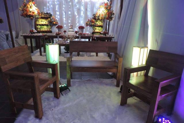Anfitriões buffet premium