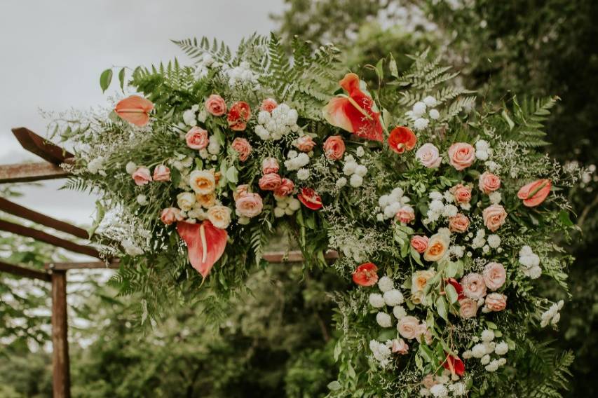 Gazebo decorado