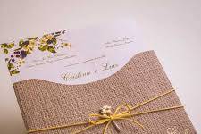 Convite Floral envelope Linhão