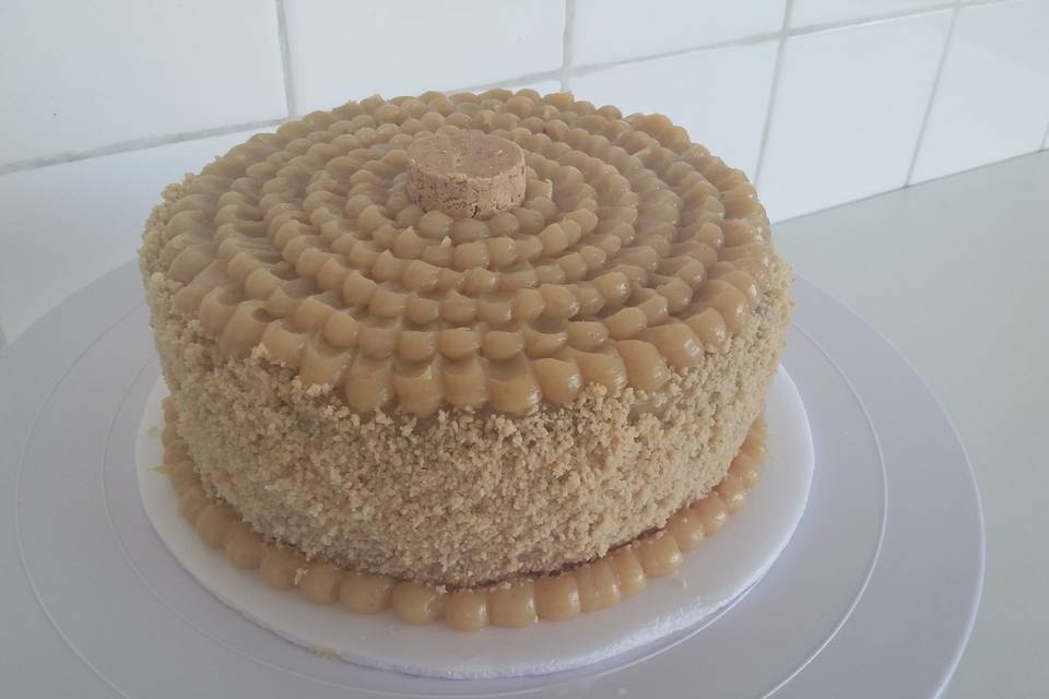 Bolo de paçoca