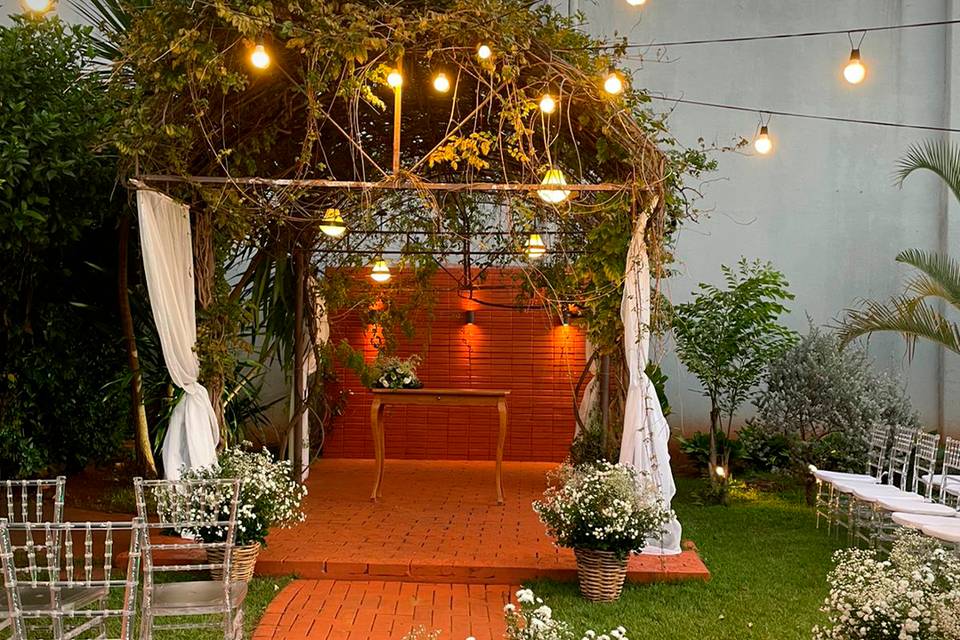 Altar para ceromônia