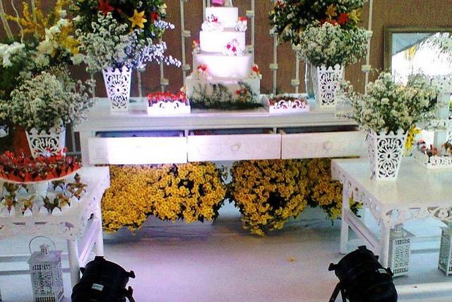 Decoração do casamento