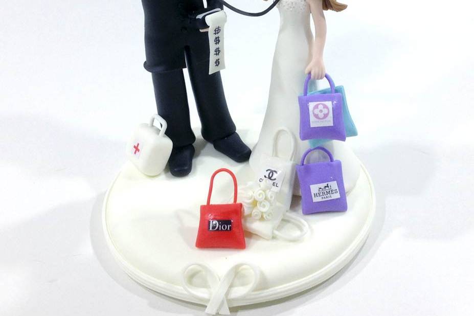 Topo de bolo de casamento