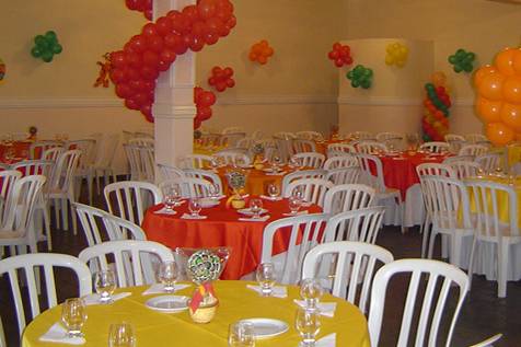 Decoração baloes ambiente