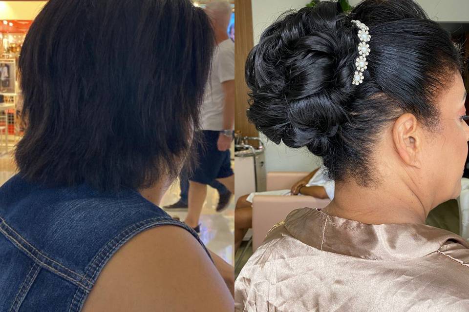 Penteado com Aplicação