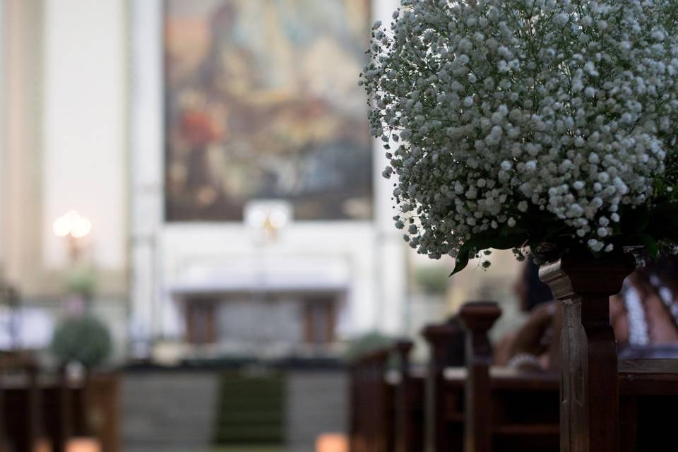 Detalhe da igreja