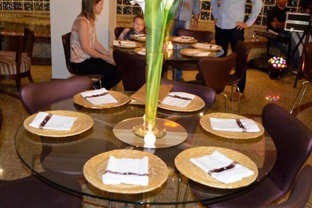 Decoração de mesa