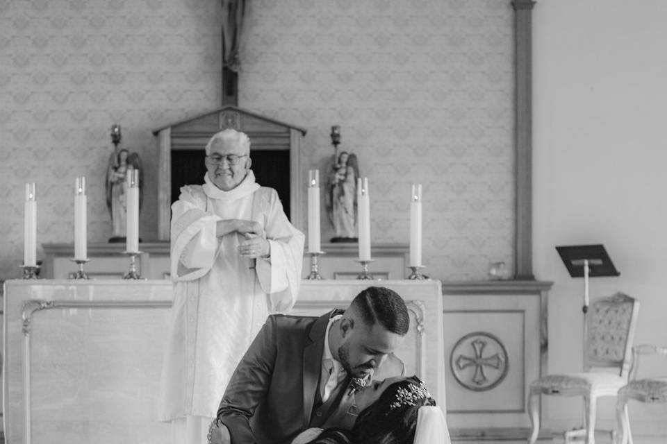 O momento aguardado O beijo