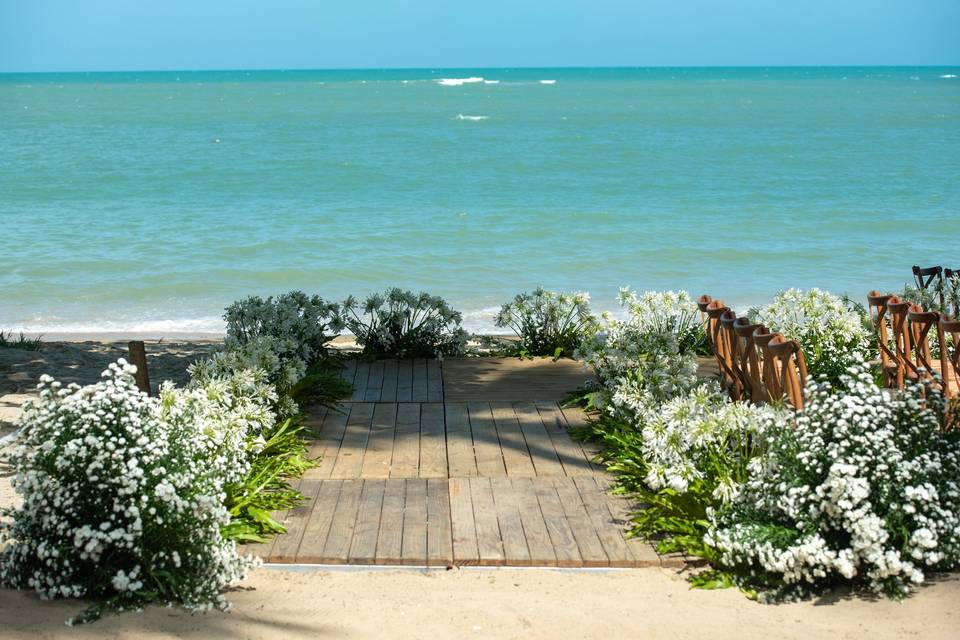 Altar na praia