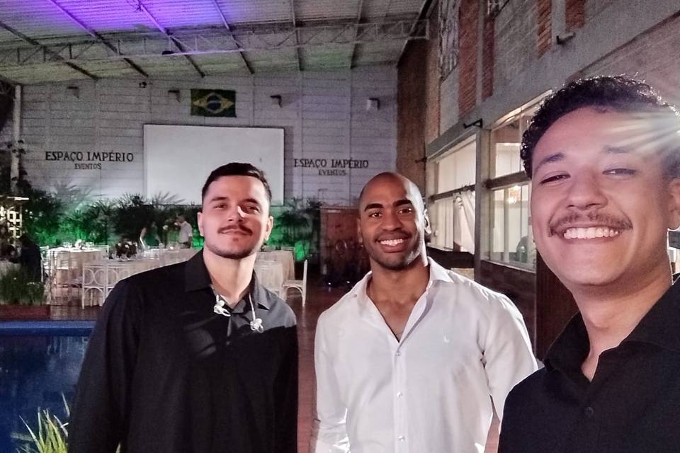 Músicos que o acompanham