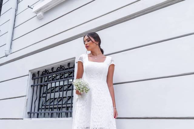 Vestidos casamento civil