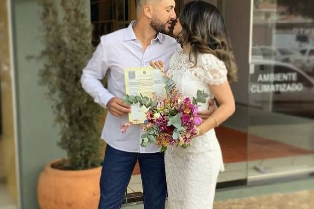 Vestidos casamento civil