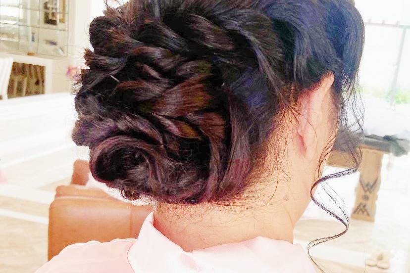 Penteado mãe da noiva