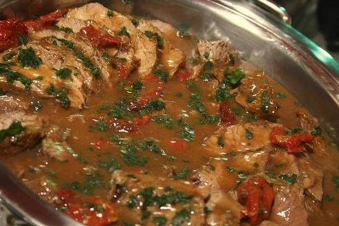 Fabulosa carne em molho