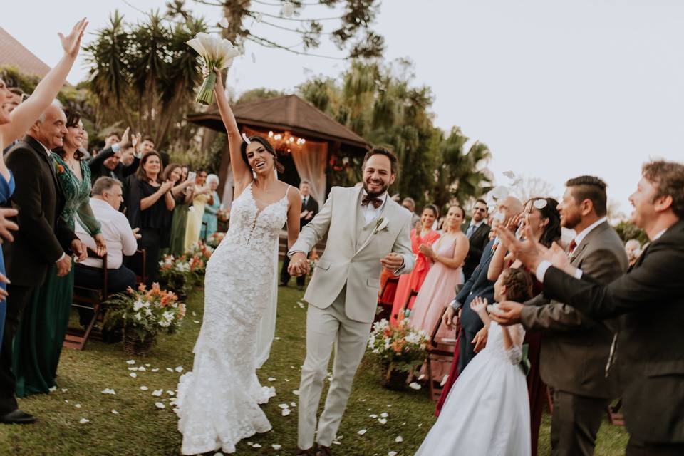 Casamento - Saida dos Noivos