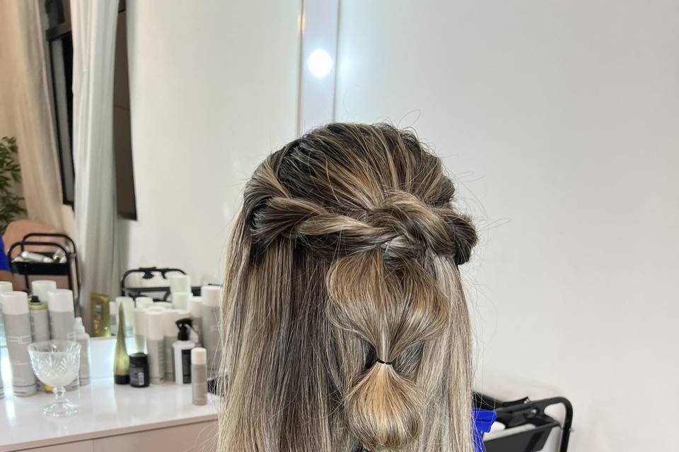 Penteado Semi Preso