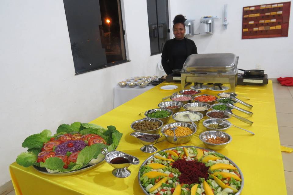 Buffet de macarrão