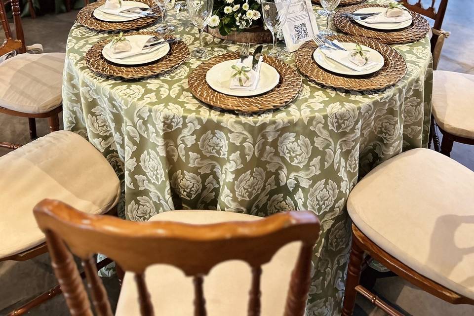 Estrutura no seu evento