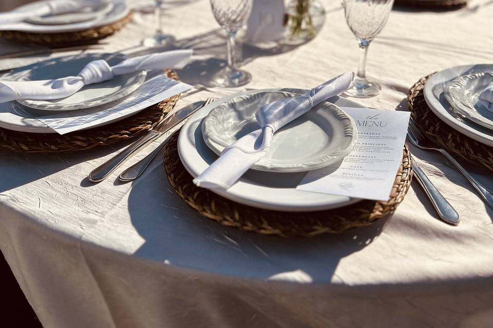 Casamento ao ar livre