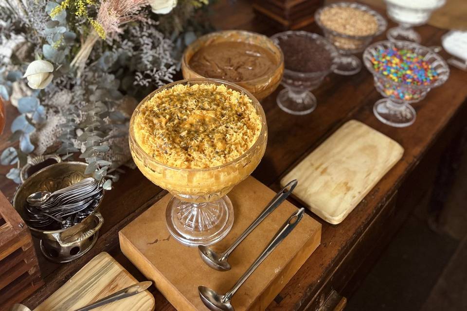 Ilha de doces caseiros