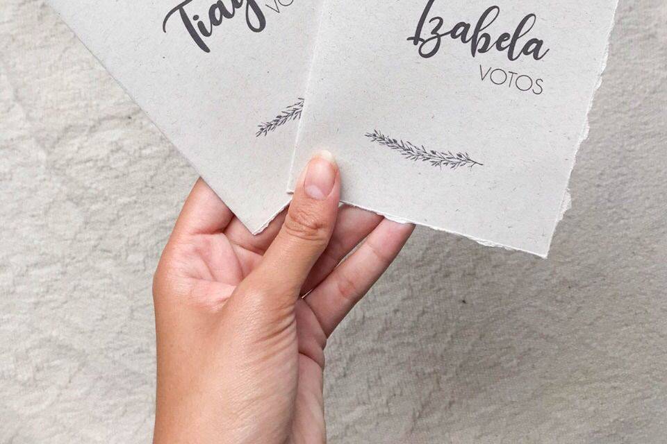 Caderninho de votos