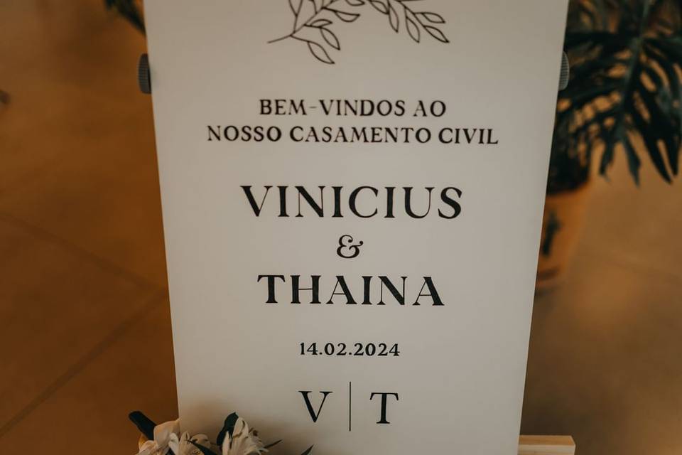 Placa Recepção